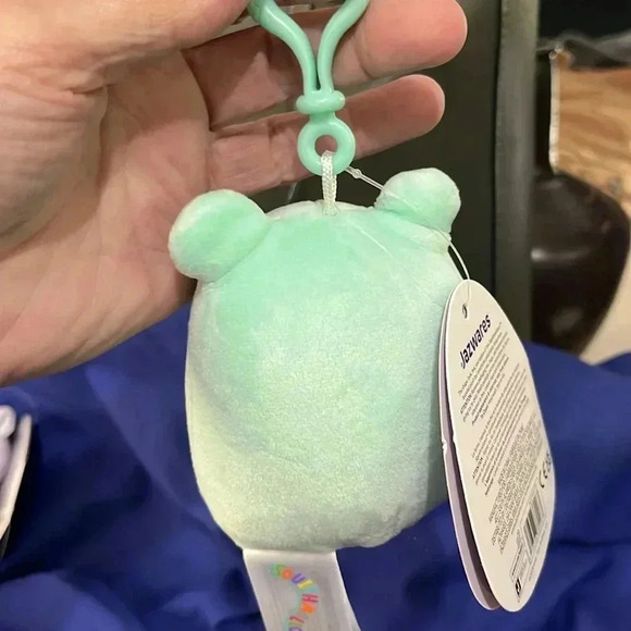 Squishmallows clip frog Fritz. NWT - Picture 2 of 5